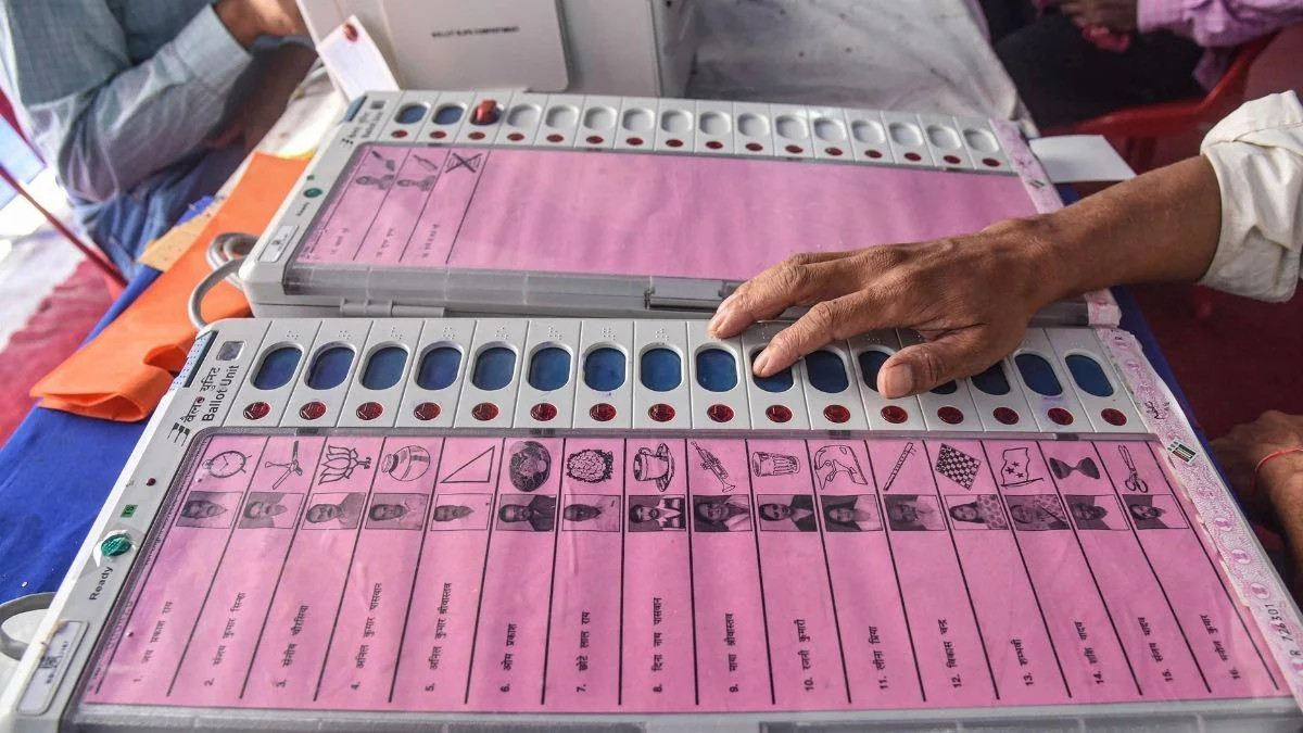 Elections Are Held With EVM