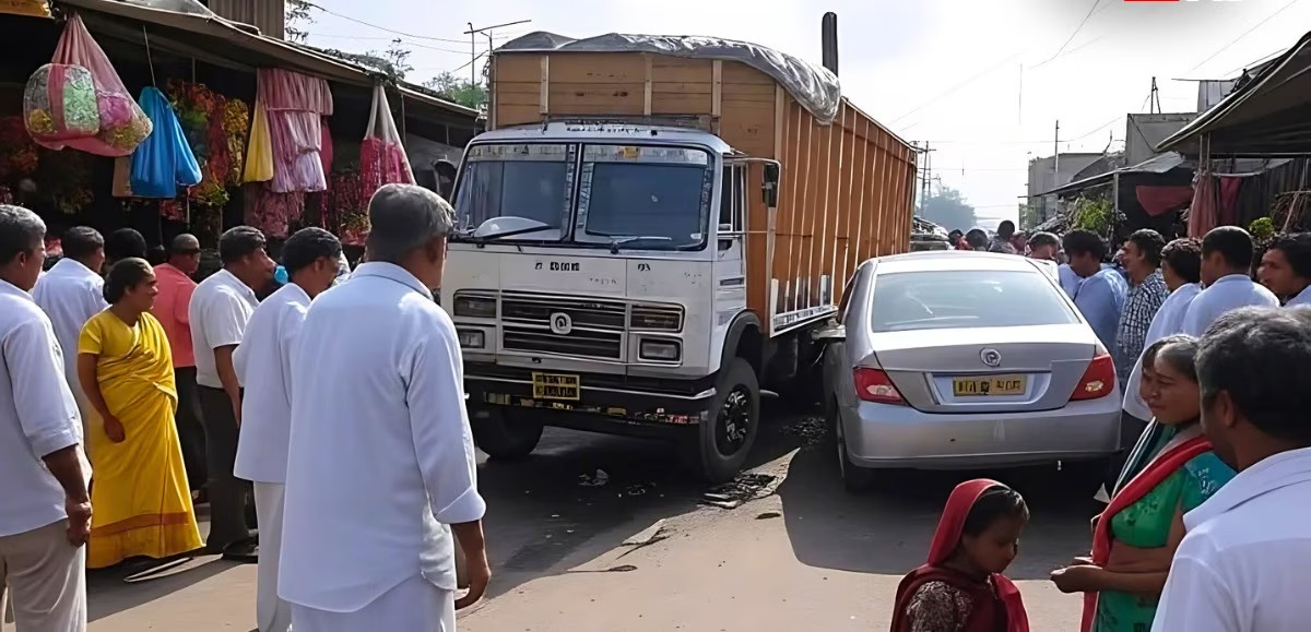 Pune Road Accident.